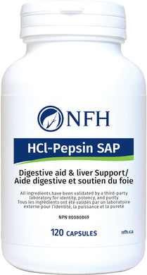 HCL-Pepsin SAP 120Caps - NFH