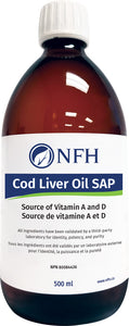 Cod Liver Oil SAP 500mL - NFH
