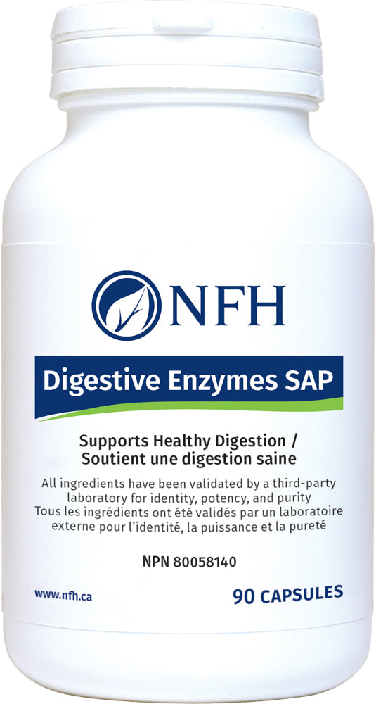Digestive Enzymes SAP 90Caps - NFH