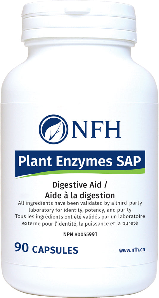 Plant Enzymes SAP 90Caps - NFH