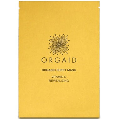 Vitamin C Revitalizing Organic Individual Sheet Mask - Orgaid