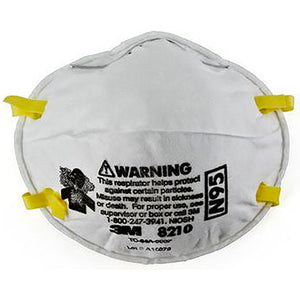 3M™ Particulate Respirator 8210, N95 Individual Mask