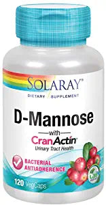 D- Mannose with CranActin 60VCaps - Solaray