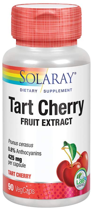 Tart Cherry Fruit Extract 90VCaps - Solaray