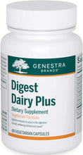 Load image into Gallery viewer, Digest Dairy Plus Enzyme Formula 60VCaps - Genestra