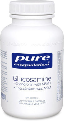 Glucosamine + Chondroitin with MSM 120Caps - Pure Encapsulations