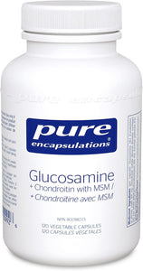 Glucosamine + Chondroitin with MSM 120Caps - Pure Encapsulations