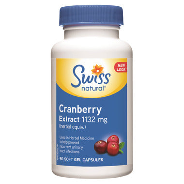 Cranberry Extract 1132mg 90SGels - Swiss Natural