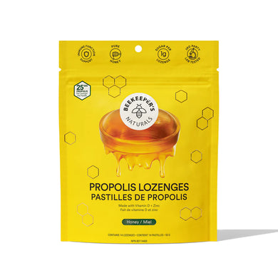 Honey Propolis Lozenges 50g - Beekeeper's Naturals