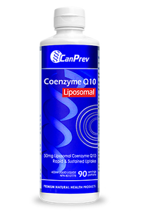 Coenzyme Q10 Liposomal 50mg Peach Flavour Liquid 450mL - CanPrev