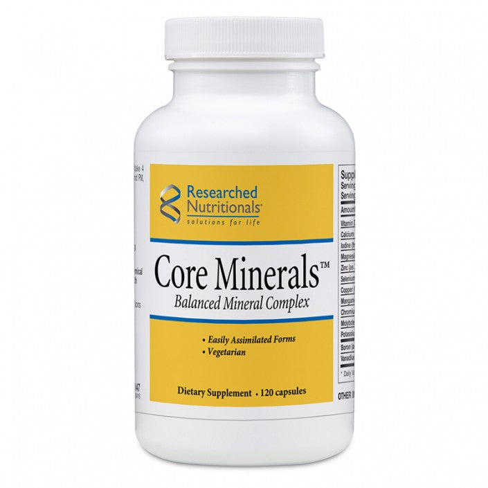 Core Minerals™ Iron Free 120Caps - Researched Nutritionals
