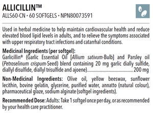 Allicillin 60SGels - Designs for Health