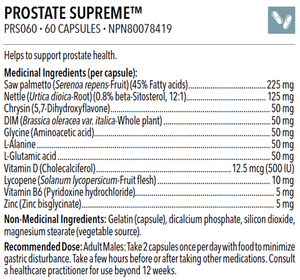 Prostate Supreme 60Caps - Designs for Health