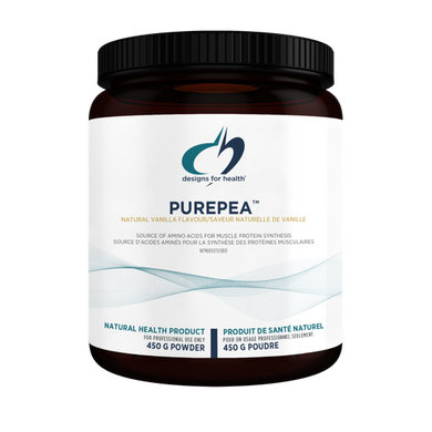 PurePea Vanilla Protein Powder 450g - Designs for Health