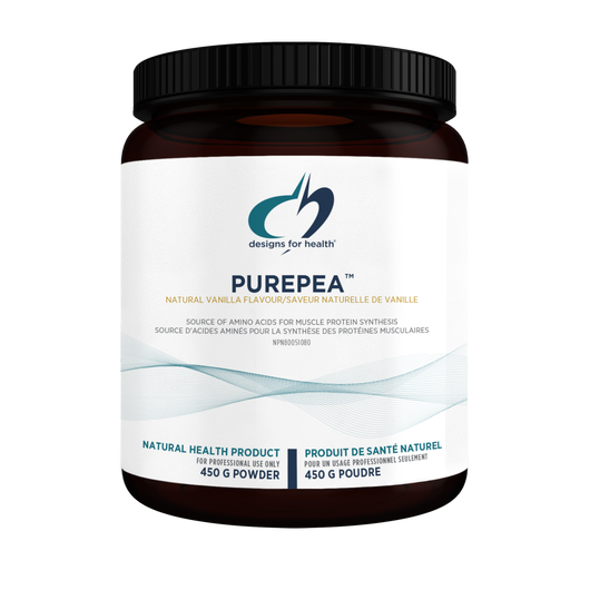 PurePea Vanilla Protein Powder 450g - Designs for Health