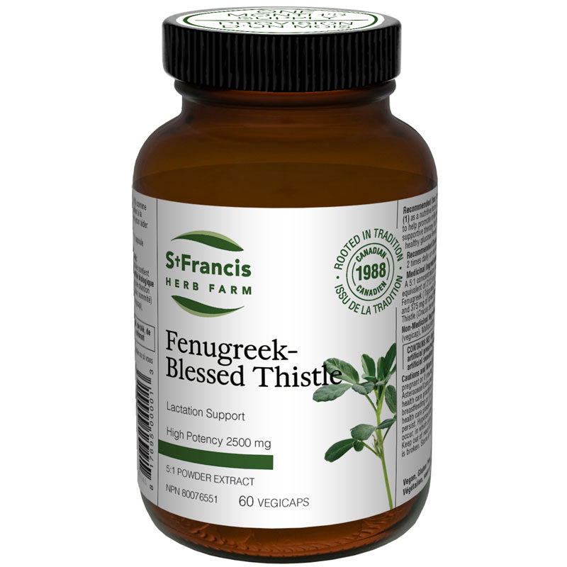 Fenugreek-Blessed Thistle 60VCaps - St. Francis