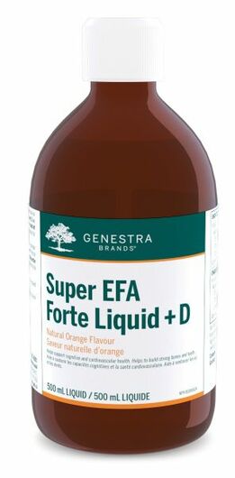 Super EFA Forte Liquid + D 500mL - Genestra