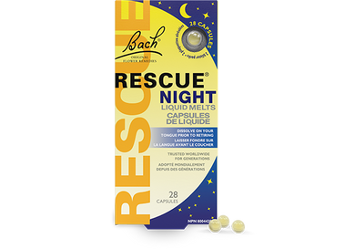 Rescue® Night Liquid Melts 28Caps - Bach