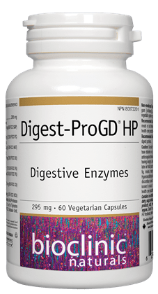 Digest-ProGD® HP Digestive Enzymes 295mg 60VCaps - BioClinic Naturals