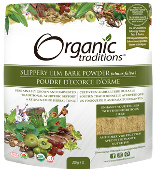 Slippery Elm Bark Powder 200g - Organic Traditions