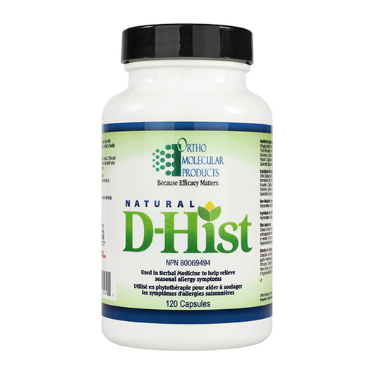 Natural D-Hist 120Caps - Ortho Molecular Products