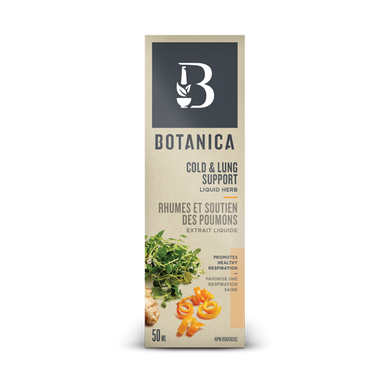Cold & Lung Support Liquid 50mL - Botanica