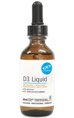 D3 Liquid 60mL - Xymogen