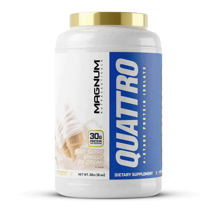 Magnum Quattro Protein Powder 910g