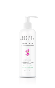 Sweet Pea Hydrating Skin Cream 250mL - Carina Organics