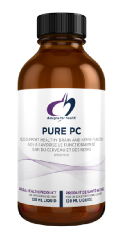 Pure PC - Phosphatidylcholine (120mL) - Designs for Health