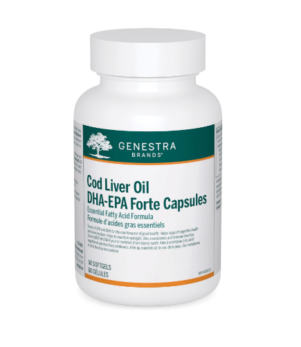 Cod Liver Oil DHA-EPA Forte 60SGels - Genestra