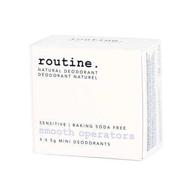 Routine Natural Deodorant MINIS KIT Jars (4 X 5g)