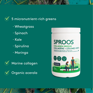 Sproos® Collagen Greens 264g