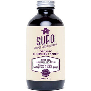 Organic Elderberry Syrup for Adults 236mL - SURO