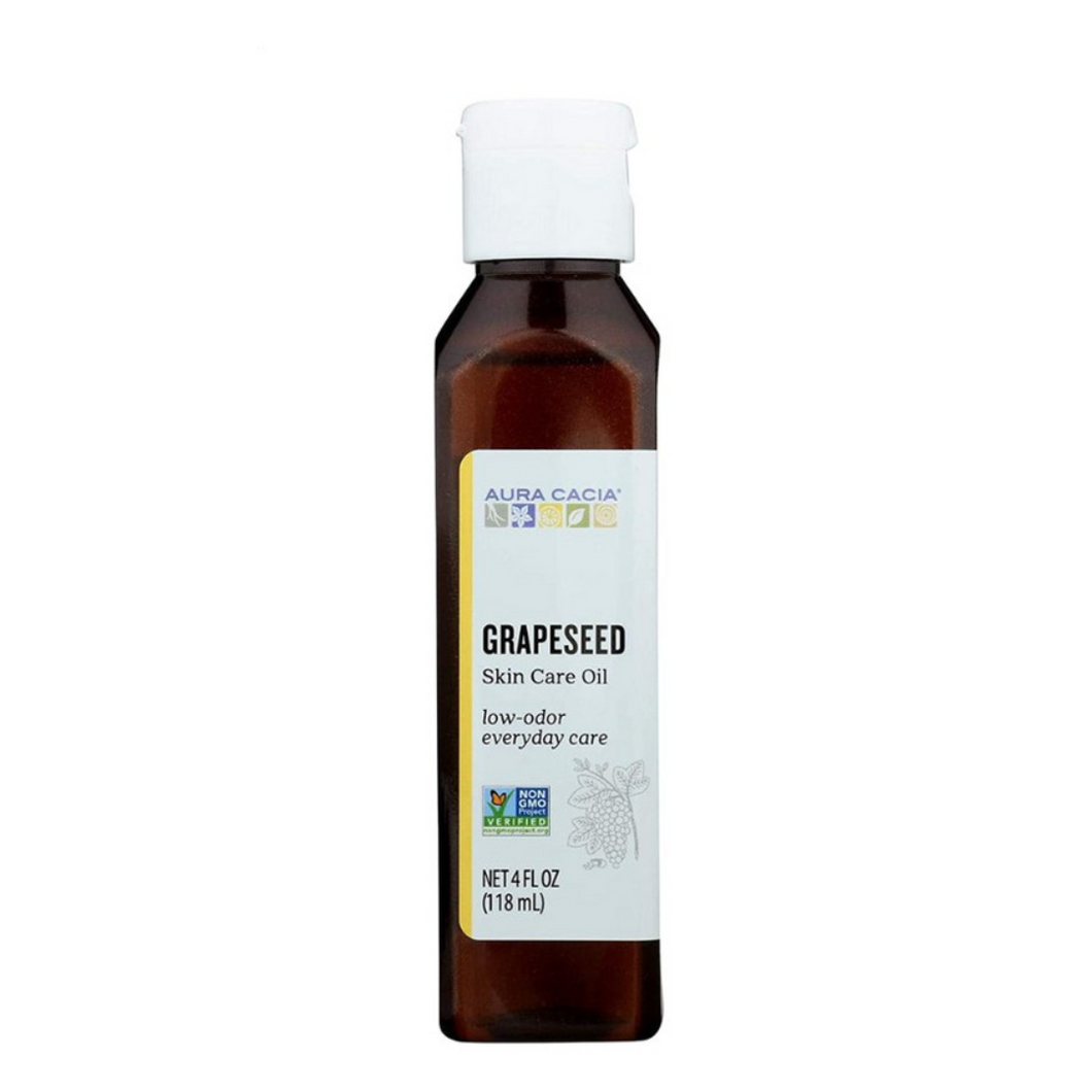 Grapeseed Skin Care Oil 118mL - Aura Cacia