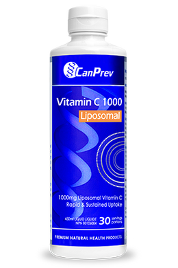 Vitamin C 1000 Liposomal Liquid Citrus Vanilla 450mL - CanPrev