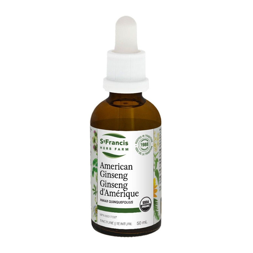 American Ginseng tincture 50mL - St. Francis