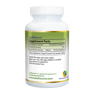Humic-Fulvic Acid Complex 60VCaps - LeafSource