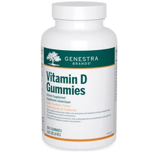Vitamin D Gummies Raspberry Flavour 100CT - Genestra