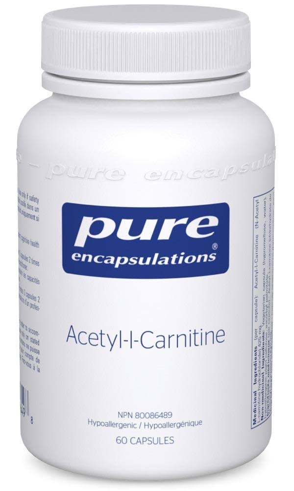 Acetyl-l-Carnitine 60Caps - Pure Encapsulations Euphoria Natural Health Supplements Store Acetyl-l-Carnitine 60Caps - Pure Encapsulations Euphoria Natural Health Supplements Store