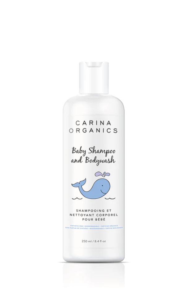 BABY Shampoo & BW 250 mL - Carina Organics