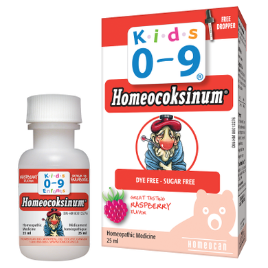Kids 0-9 Homeocoksinum Flu Buster Liquid w/dropper 25mL - Homeocan
