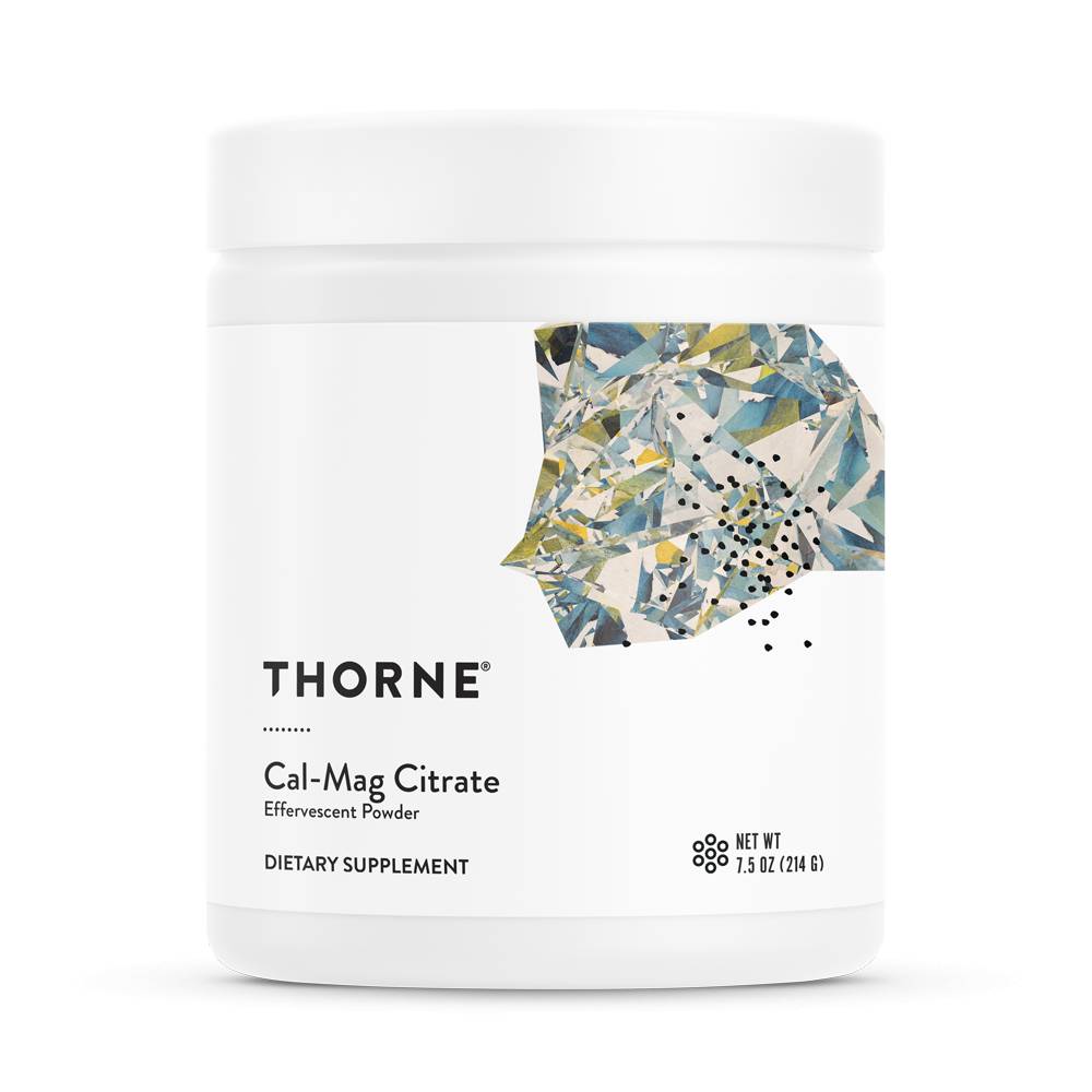 Cal-Mag Citrate Effervescent Powder 214g - Thorne