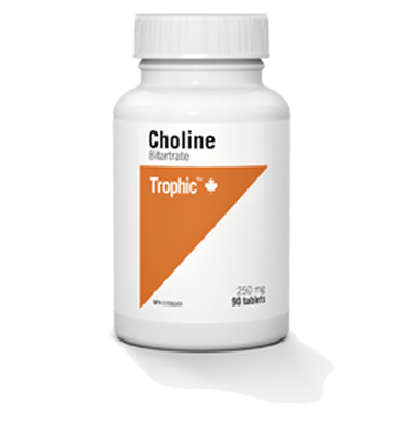 Choline Bitartrate 90Tabs - Trophic