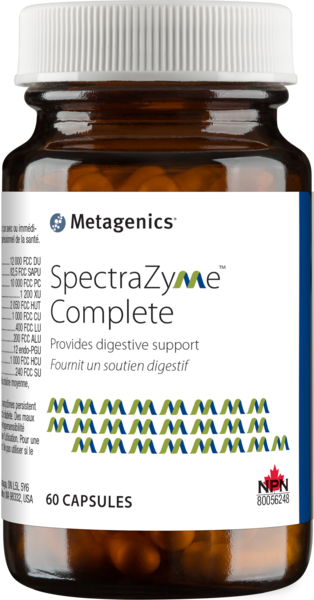 SpectraZyme® Complete 60Caps - Metagenics