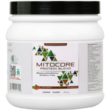 Load image into Gallery viewer, MitoCORE® Protein Blend Strawberry Powder 414.4g