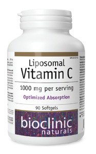 Liposomal Vitamin C 1000mg 90SGels - BioClinic Naturals