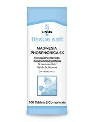 Magnesia phosphorica 6X Tissue Salts 100Tabs - UNDA