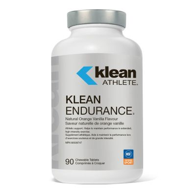 Klean Endurance Orange/Vanilla Chewable Tablets 90CT - Klean Athlete