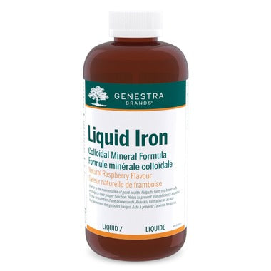Liquid Iron Raspberry Flavour 240mL - Genestra